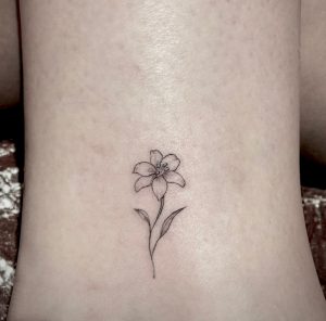 flower tattoo