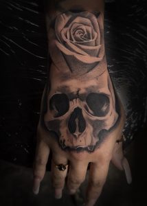 Skull tattoo