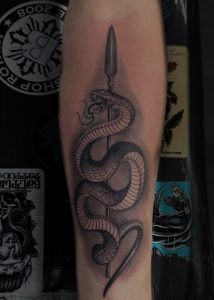 Snake tattoo