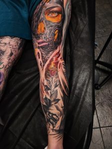 Color realism tattoo